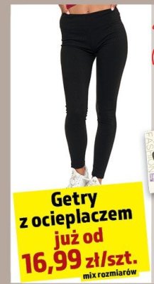 Legginsy getry z ocieplaczem promocja w TOPAZ