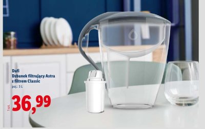 Dzbanek filtrujący Astra z filtrem Classic promocja w Lidl