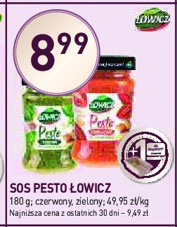 Pesto zielone Łowicz promocja