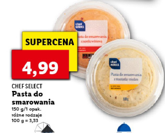 Pasta do smarowania z papryk膮 wi艣niow膮 Chef select promocja