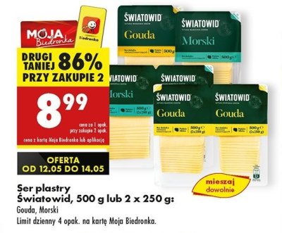 Ser morski plastry Światowid promocja