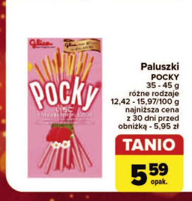 Paluszki strawberry flavour Pocky promocja