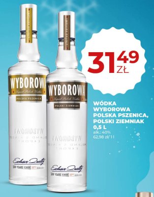 Wódka Wyborowa Polski Ziemniak 0,5L promocja w Duży Ben