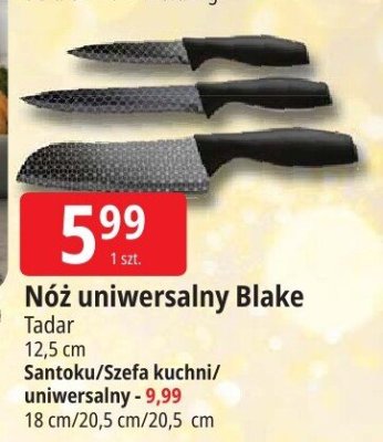 Nóż uniwersalny Blake Tadar 12,5 cm promocja w Leclerc