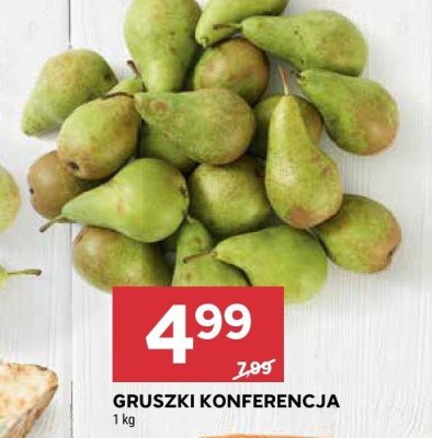 Gruszki promocja w Stokrotka