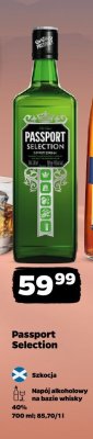 Napój alkoholowy Passport Selection promocja w Netto