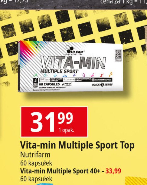 Kapsułki z witaminami Olimp sport nutrition promocja