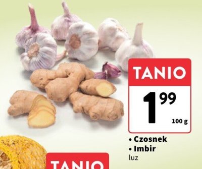 Czosnek promocja w Intermarche