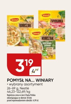 Pomysł na... WINIARY wybrany asortyment promocja w Chata Polska