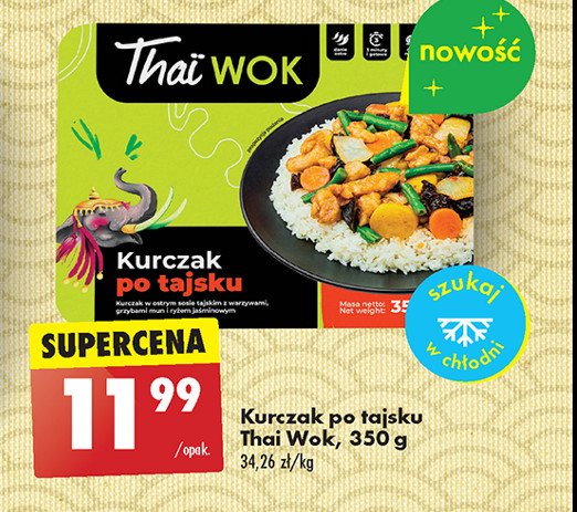 Kurczak po tajsku Thai wok promocja