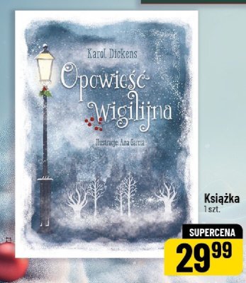 Książka Opowieść Wigilijna  promocja w POLOmarket