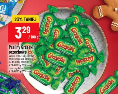 Praliny Grzeski orzechowe Colian promocja w POLOmarket