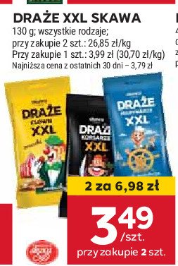 Draże xxl orzeszki clown Skawa promocja w Stokrotka