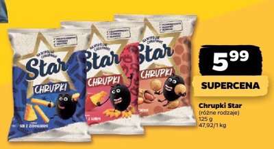 Chrupki różne rodzaje promocja w Netto