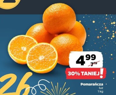 Pomarańcza luz promocja w Netto