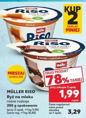 Ryż na mleku różne rodzaje promocja w Kaufland