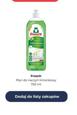 Płyn do mycia naczyń limonkowy, 750 ml promocja w Lidl