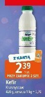 Kefir naturalny Kefir Krasnystaw 1%, 1,5 - 3,0% promocja w Leclerc