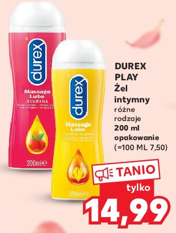 Żel intymny z guaraną Durex play promocja