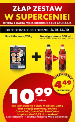 Sushi Marinero promocja w Biedronka