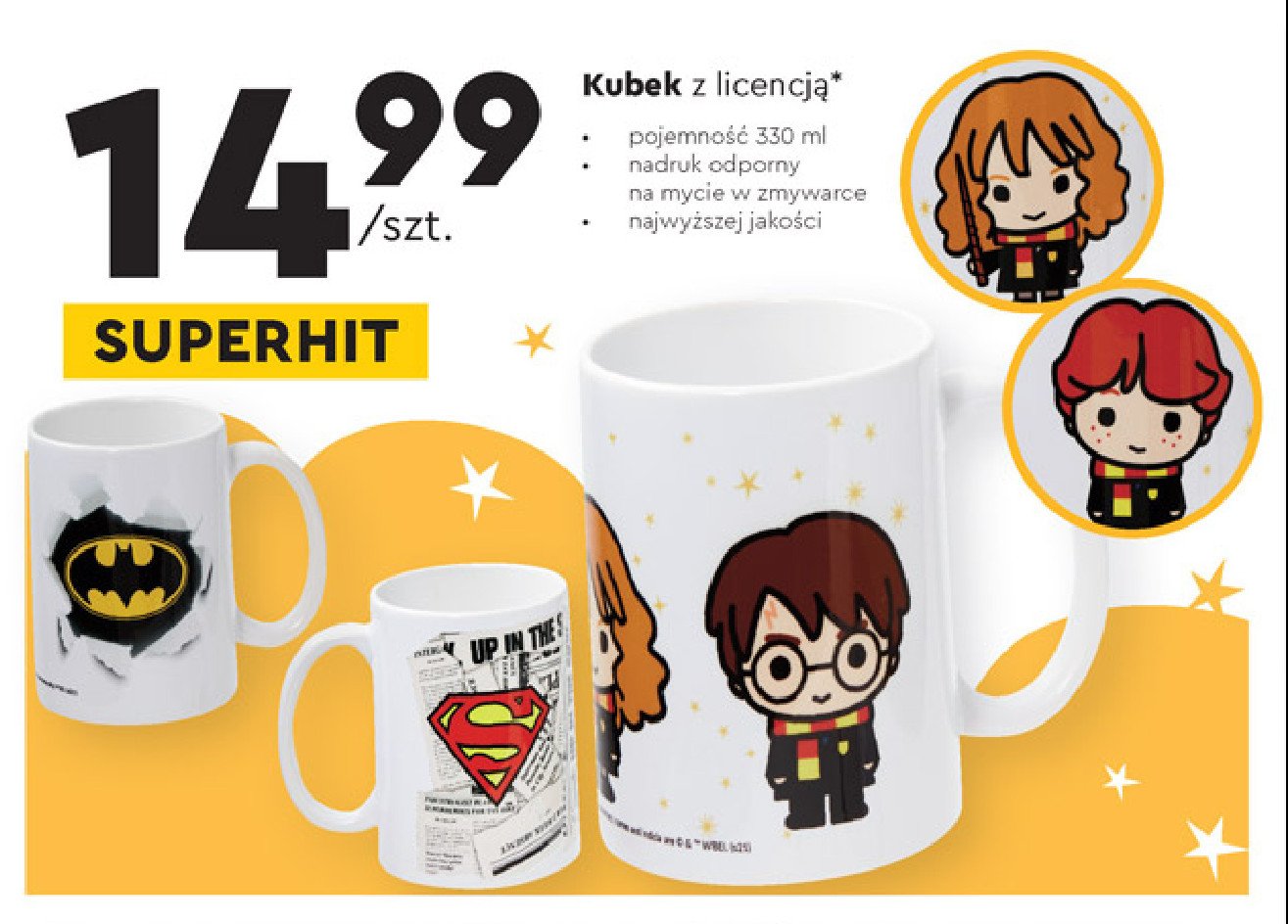 Kubek harry potter 330 ml promocja
