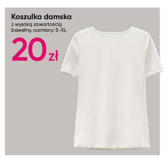 Koszulka damska s-xl promocja w Pepco