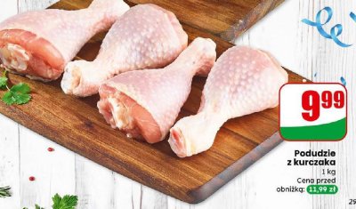 Podudzie z kurczaka promocja w Dino