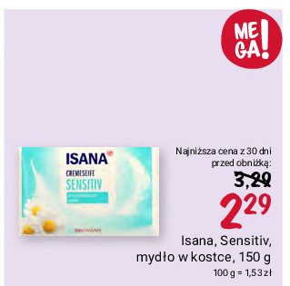 Mydło w kostce Isana promocja