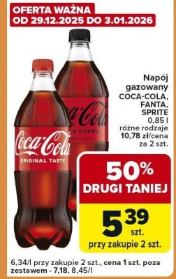 Napój promocja w Carrefour Express