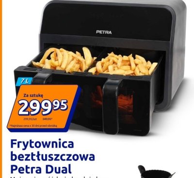 Frytownica beztłuszczowa Dual 7 l promocja w Action