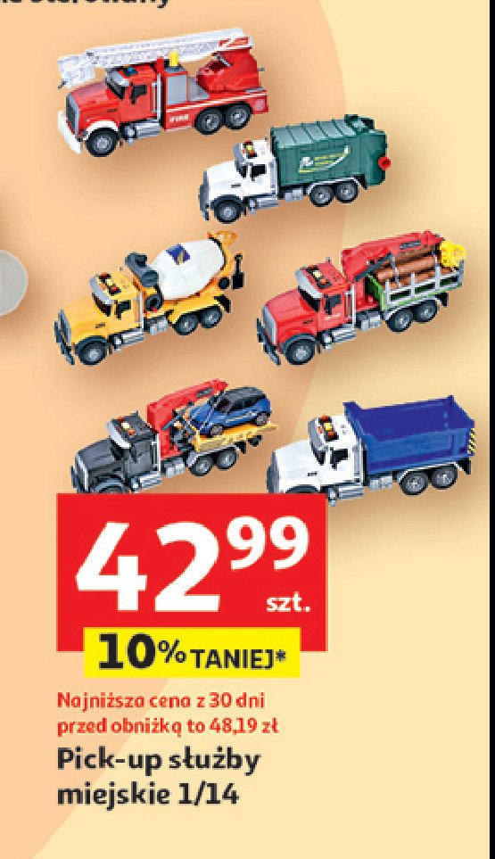 Samochód pick up promocja w Auchan