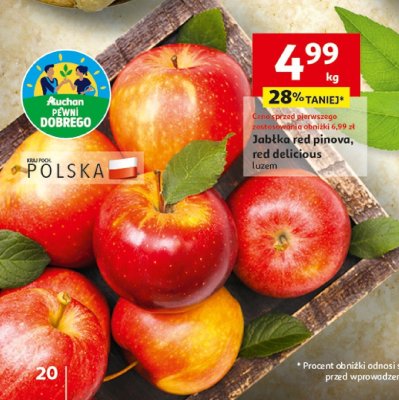 Jab艂ka promocja w Auchan