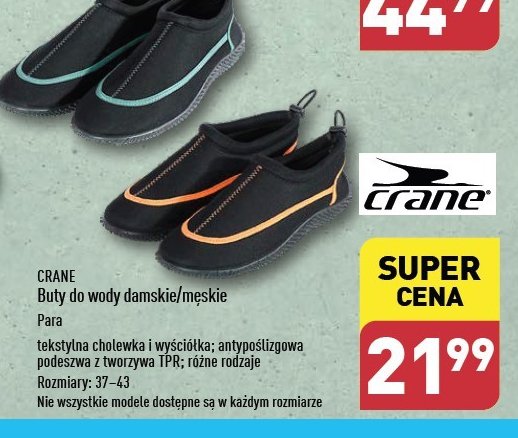 Buty do wody męskie CRANE promocja