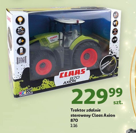 Traktor claas axion 870 promocja w Auchan