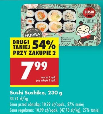 Sushi sushiko Sushi 4you promocja