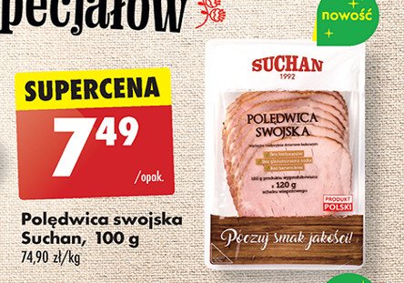 Polędwica swojska SUCHAN promocja