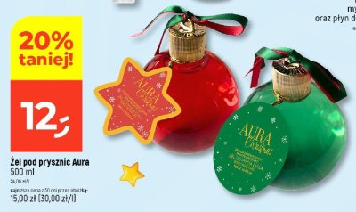 Żel pod prysznic Aura 500 ml promocja w Dealz