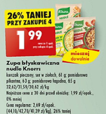 Kurcze pieczone Knorr nudle promocja