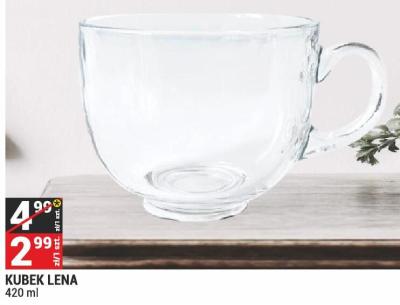 Kubek LENA 420 ml promocja w Merkury Market