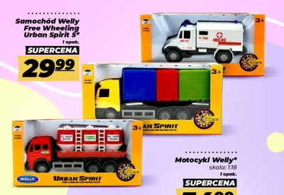 Samochód ciężarowy Welly promocja