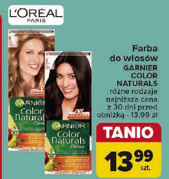 Krem koloryzujący do włosów 3 Garnier color naturals creme promocja