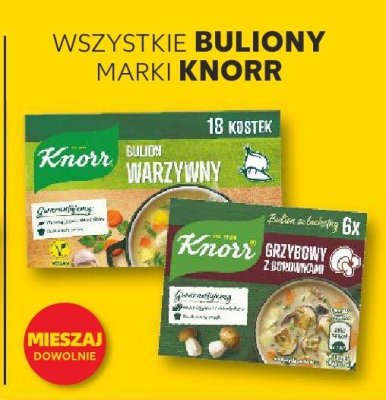 Buliony KNORR promocja w Kaufland