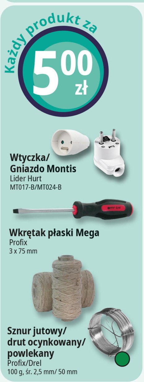 Wkrętak płaski Profix promocja