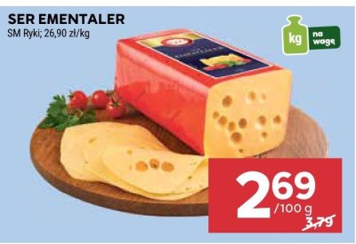 Ser Ementaler SM Ryki promocja w Stokrotka