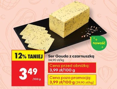 Ser gouda promocja w Biedronka