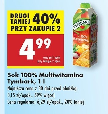 Sok multiwitamina Tymbark 1936 promocja