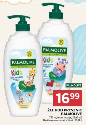 Żel pod prysznic Palmolive Kids różne rodzaje 750 ml promocja w Stokrotka