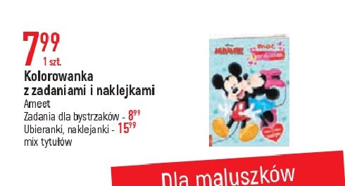 Ubieranki z naklejkami kraina lodu promocja