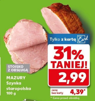 Szynka staropolska promocja w Kaufland