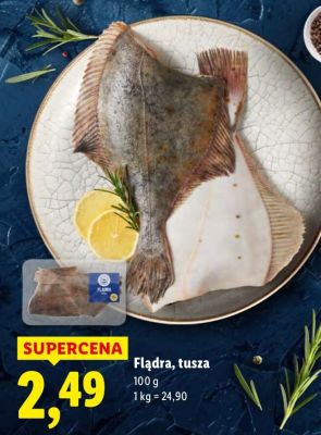 Flądra tusza promocja w Lidl
